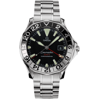 Seamaster Diver 300M Automatic 41 GMT Stainless Steel / Black / Bracelet / 50th Anniversary