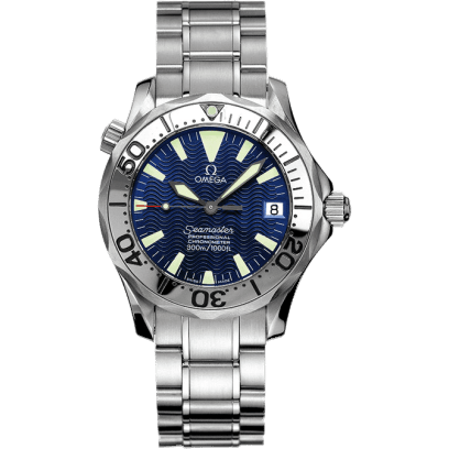 Seamaster Diver 300M Automatic 36.25 Stainless Steel / Electric Blue / Bracelet