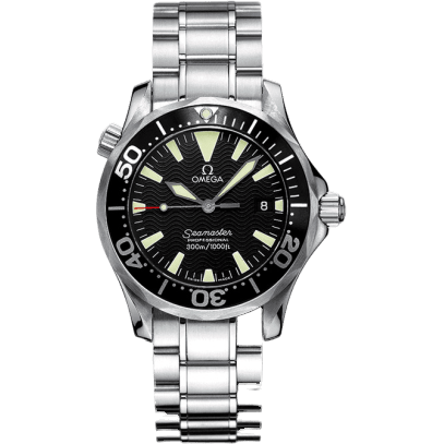 Seamaster Diver 300M Quartz 36.25 Stainless Steel / Black / Bracelet
