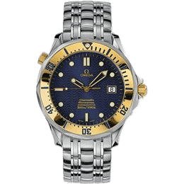 Seamaster Diver 300M Automatic 41 Stainless Steel / Yellow Gold / Blue / Bracelet