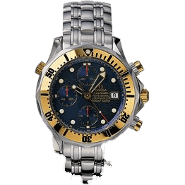 Seamaster Diver 300M Automatic 41.5 Chronograph Stainless Steel / Yellow Gold / Blue / Bracelet