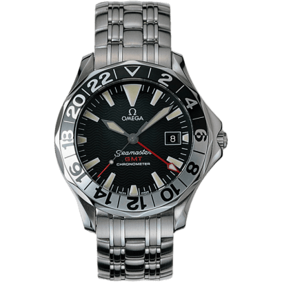 Seamaster Diver 300M Automatic 41 GMT Stainless Steel / Black / Bracelet / Gerry Lopez