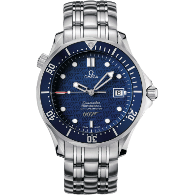 Seamaster Diver 300M Automatic 41 Stainless Steel / Blue / Bracelet / James Bond 40th Anniversary