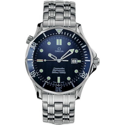 Omega Seamaster Diver 300M Quartz 41 Stainless Steel / Blue / Bracelet / James Bond 2541.80.00