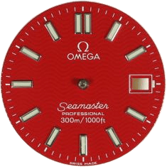 Omega Seamaster Diver 300M Quartz 36.25 Stainless Steel / Red / Bracelet / Marui 2562.60.00