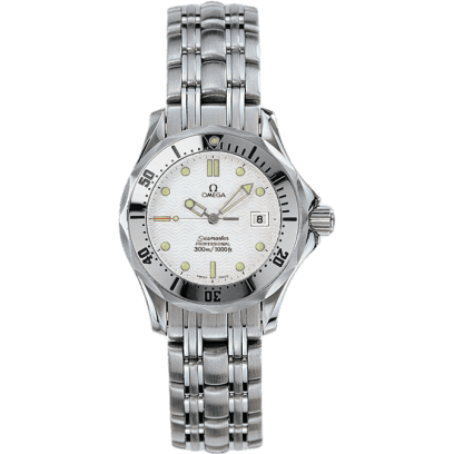 Omega Seamaster Diver 300M Quartz 28 Stainless Steel / White / Bracelet 2582.20.00