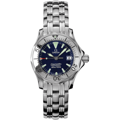 Seamaster Diver 300M Quartz 28 Stainless Steel / Blue / Bracelet