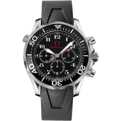 Seamaster Diver 300M Automatic 41.5 Chronograph Stainless Steel / Black / Rubber / Olympic Timeless