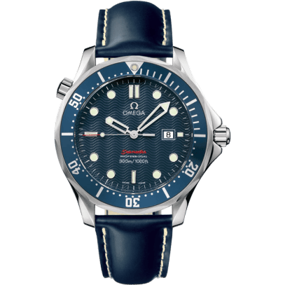 Omega Seamaster Diver 300M Quartz 41 Stainless Steel / Blue / SwissTiming 2921.80.91