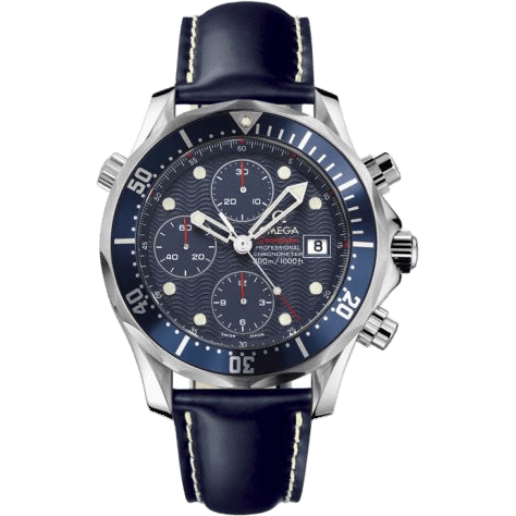 Seamaster Diver 300M Automatic 41.5 Chronograph Stainless Steel / Blue / Rubber