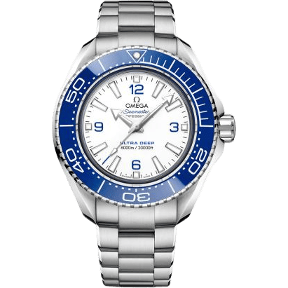 Seamaster Planet Ocean Ultra Deep O-Megasteel / White / Bracelet 215.30.46.21.04.001