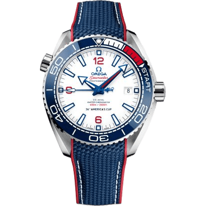 Omega Seamaster Planet Ocean 600M Co-Axial 43.5 Master Chronometer Stainless Steel / White / America's Cup 215.32.43.21.04.001