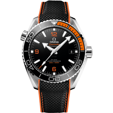 Omega Seamaster Planet Ocean 600M Co-Axial 43.5 Master Chronometer Stainless Steel / Orange / Rubber 215.32.44.21.01.001