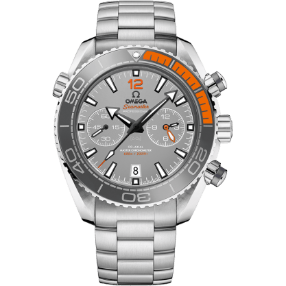 Omega Seamaster Planet Ocean 600M Co-Axial 45.5 Master Chronometer Chronograph Titanium / Grey / Bracelet 215.90.46.51.99.001