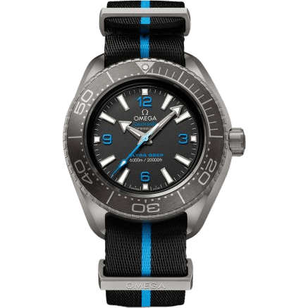 Omega Seamaster Planet Ocean Ultra Deep Titanium / Black / Nato 215.92.46.21.01.001