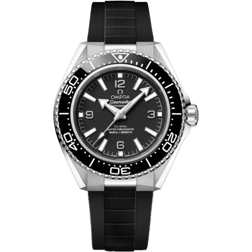 Seamaster Planet Ocean 600M Co-Axial 42 Stainless Steel - Black / Black / Rubber