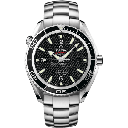 Omega Seamaster Planet Ocean 600M Co-Axial 45.5 Stainless Steel / Black / Bracelet / Quantum of Solace 222.30.46.20.01.001