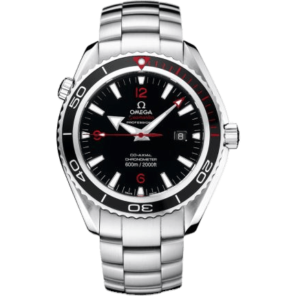Omega Seamaster Planet Ocean 600M Co-Axial 45.5 Stainless Steel / Black / Bracelet / Product Red 222.30.46.20.01.002