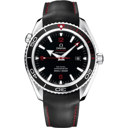 Omega Seamaster Planet Ocean 600M Co-Axial 45.5 Stainless Steel / Black / Rubber / Product Red 222.32.46.20.01.001