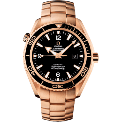 Omega Seamaster Planet Ocean 600M Co-Axial 45.5 Red Gold / Black / Bracelet 222.60.46.20.01.001