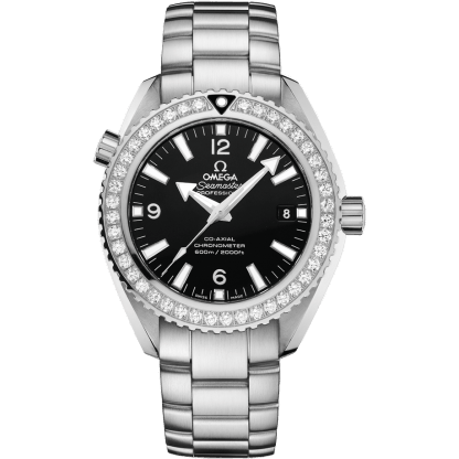 Seamaster Planet Ocean 600M Co-Axial 42 Stainless Steel / Diamond / Black / Bracelet