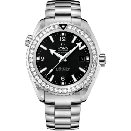 Omega Seamaster Planet Ocean 600M Co-Axial 45.5 Stainless Steel / Diamond / Black / Bracelet 232.15.46.21.01.001