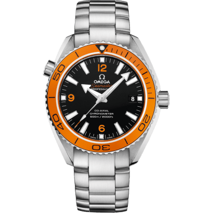 Seamaster Planet Ocean 600M Co-Axial 42 Stainless Steel / Orange / Bracelet