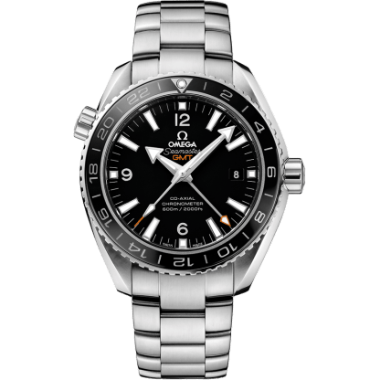 Omega Seamaster Planet Ocean 600M Co-Axial 43.5 GMT Stainless Steel / Black / Bracelet 232.30.44.22.01.001