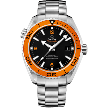 Omega Seamaster Planet Ocean 600M Co-Axial 45.5 Stainless Steel / Orange / Bracelet 232.30.46.21.01.002