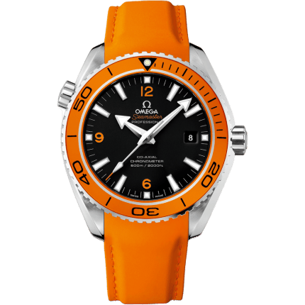 Omega Seamaster Planet Ocean 600M Co-Axial 45.5 Stainless Steel / Orange / Orange Rubber 232.32.46.21.01.001