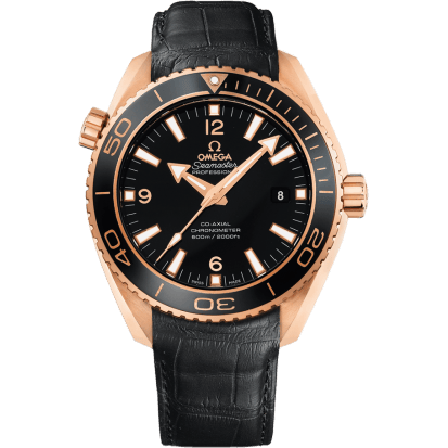 Omega Seamaster Planet Ocean 600M Co-Axial 45.5 Red Gold / Ceragold / Alligator 232.63.46.21.01.001
