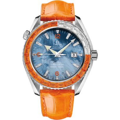 Omega Seamaster Planet Ocean 600M Co-Axial 45.5 Mécanique 18 Sapphires 2904.50.38
