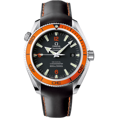 Seamaster Planet Ocean 600M Co-Axial 42 Stainless Steel / Orange / Rubber