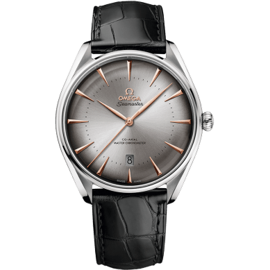 Seamaster Master Co-Axial 39.5 Swiss Edition Stainless Steel / Silver / Alligator