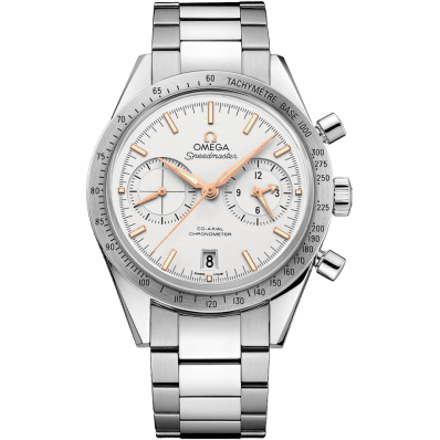 Speedmaster 57 Co-Axial Stainless Steel / Silver / Bracelet