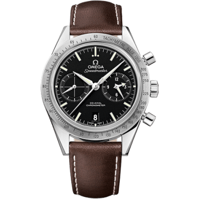 Speedmaster 57 Co-Axial Stainless Steel / Black