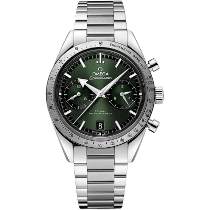 Speedmaster 57 Master Chronometer 40.5 Stainless Steel / Green / Bracelet