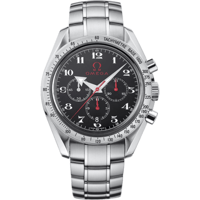 Speedmaster Broad Arrow Stainless Steel / Black / Bracelet / Olympic
