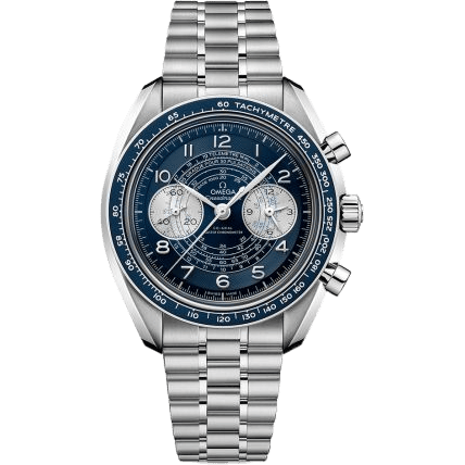 Speedmaster Chronoscope Master Chronometer Stainless Steel / Blue / Bracelet
