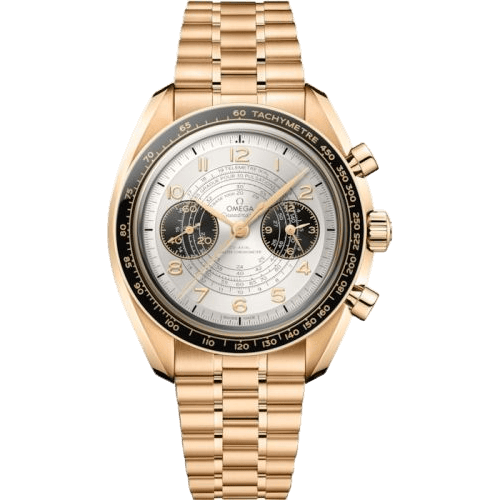 Speedmaster Chronoscope Master Chronometer Olympic Games Paris 2024 Moonshine Gold / Silver / Bracelet