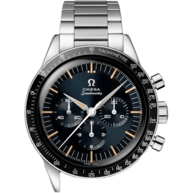 Speedmaster First Omega in Space Master Chronometer Stainless Steel / Blue-Grey / Bracelet