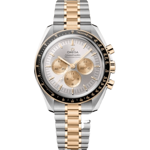 Speedmaster Professional Moonwatch 3861 Stainless Steel - Moonshine Gold / Silver