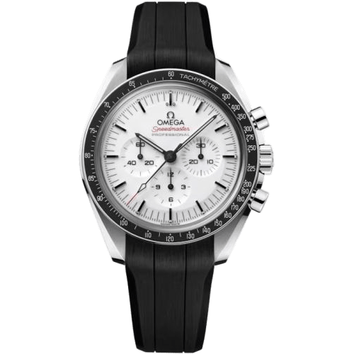 Speedmaster Professional Moonwatch 3861 Stainless Steel / White / Sapphire / Rubber