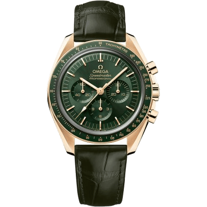 Speedmaster Professional Moonwatch 3861 Moonshine Gold / Green