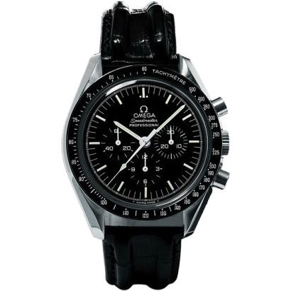 Omega Speedmaster Professional Moonwatch Plexi / See-Through / Leather 3872.50.01