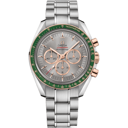 Omega Speedmaster Professional Moonwatch Stainless Steel / Sedna Gold / Grey / Tokyo Olympics 522.20.42.30.06.001