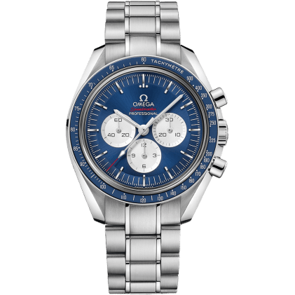 Omega Speedmaster Professional Moonwatch Stainless Steel / Blue / Tokyo Olympics / Set 522.30.42.30.03.002