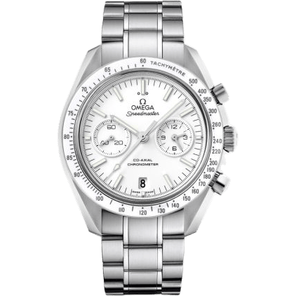 Omega Speedmaster Moonwatch Co-Axial Stainless Steel / White / Bracelet 311.30.44.51.04.001
