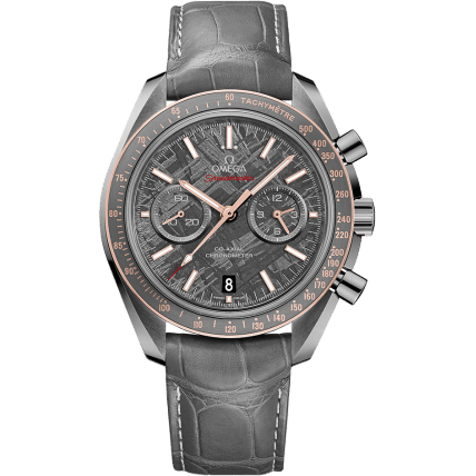 Omega Speedmaster Moonwatch Co-Axial Grey Side of the Moon Meteorite / Pin Buckle 311.63.44.51.99.002