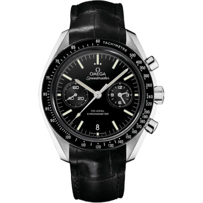 Speedmaster Moonwatch Co-Axial Chronograph Platinum / Black